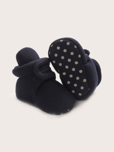 Baby Boy Fuzzy Ankle Boots