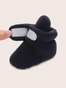 Baby Boy Fuzzy Ankle Boots