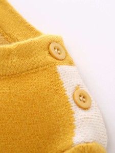 Baby Boy Letter Pattern Knit Jumpsuit