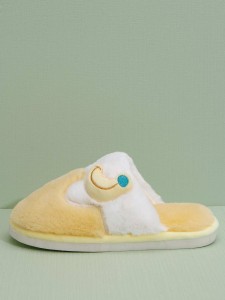 Banana Decor Fluffy Slippers