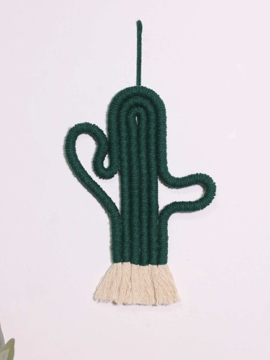 Braided Cactus Wall Hanging