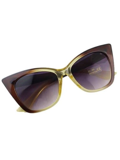 Brown Color Cat Sunglasses