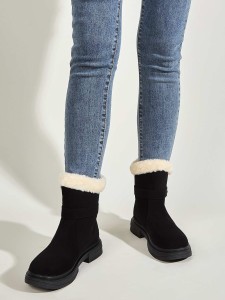 Buckle Decor Ankle Boots