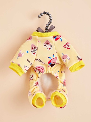 Cartoon Graphic Dog Pajamas