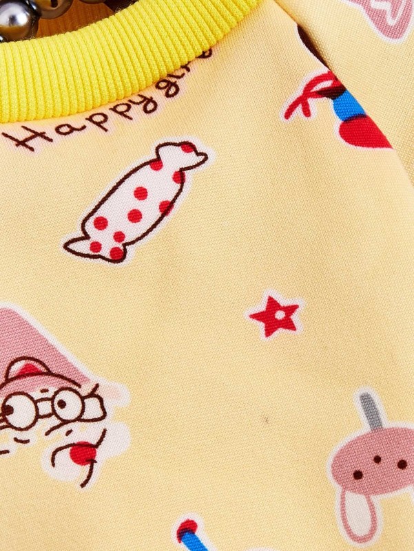 Cartoon Graphic Dog Pajamas