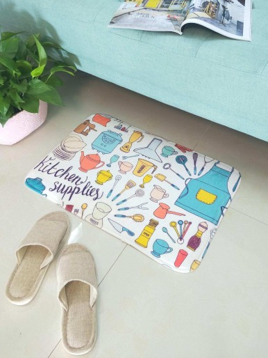 Cartoon Pattern Floor Mat