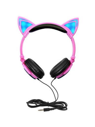 Cat Ear Headphones With Gift Box