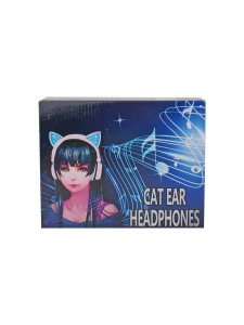 Cat Ear Headphones With Gift Box