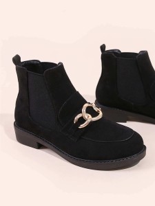 Chain Decor Chelsea Boots