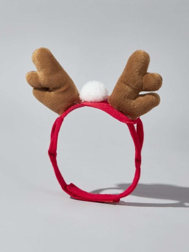 Christmas Deer Design Cat Hair Hoop