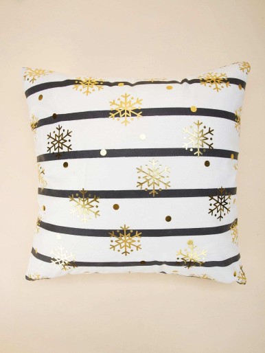 Christmas Print Cushion Cover 1PC