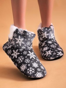 Christmas Wide Fit Floor Socks