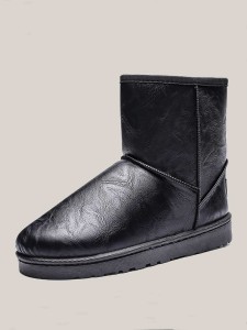 Men Minimalist Snow Boots