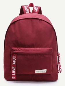 Graphic Print Bookbag