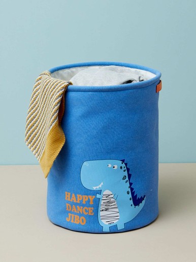 Dinosaur Print Clothes Storage Basket