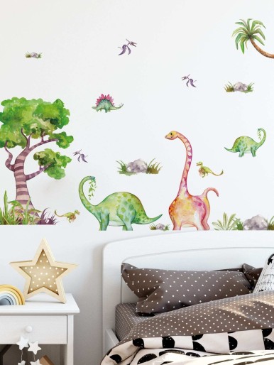 Dinosaur Print Wall Sticker