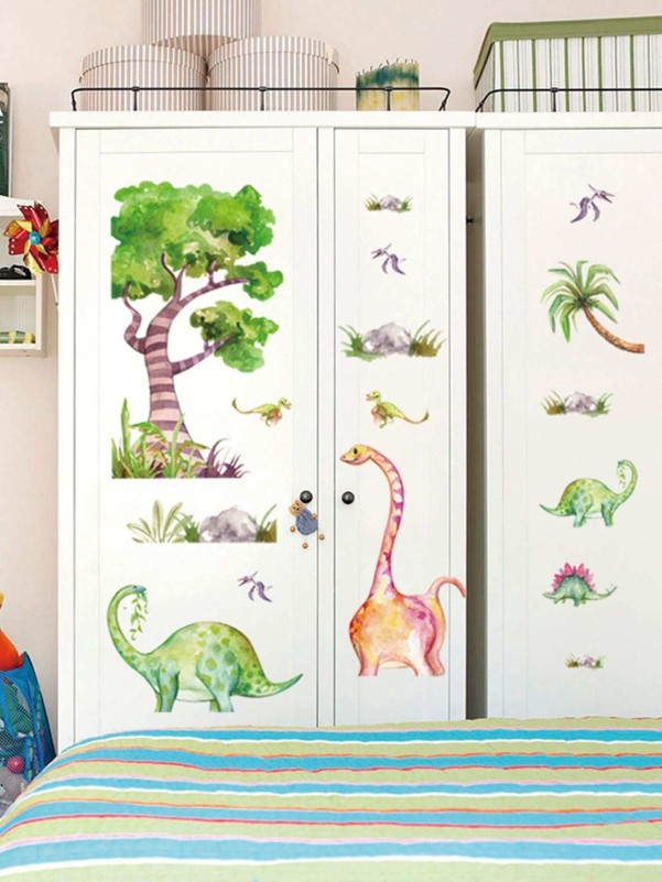 Dinosaur Print Wall Sticker