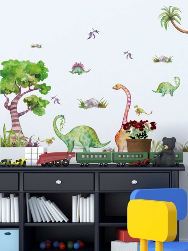 Dinosaur Print Wall Sticker