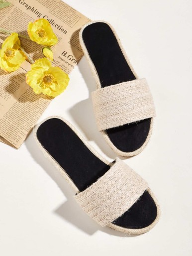 Sandalias trenzadas minimalista
