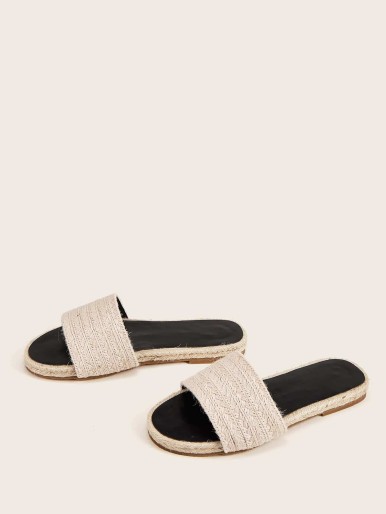 Sandalias trenzadas minimalista