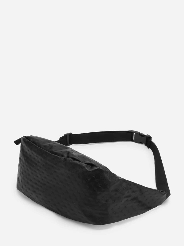 Plain Unisex Waist Pack Bag