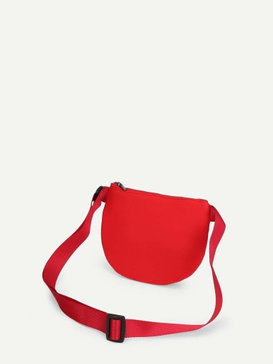 Letter Print Fanny Pack