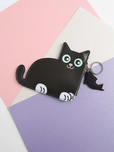 Cat Shaped Coin Purse