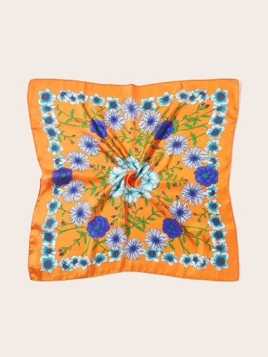 Flower Pattern Bandana