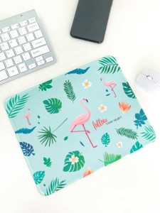 Flamingo Pattern Mouse Pad