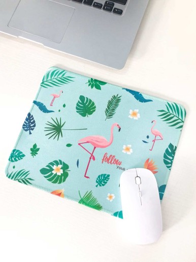 Flamingo Pattern Mouse Pad