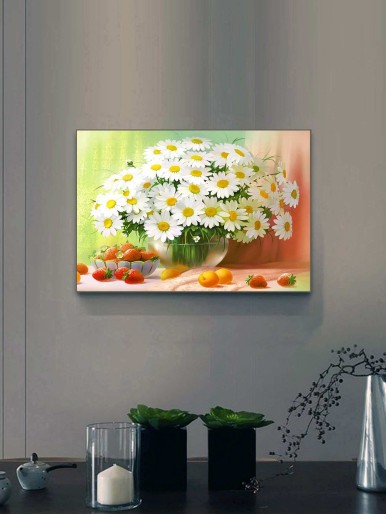 Floral Pattern Diamond Painting Without Frame