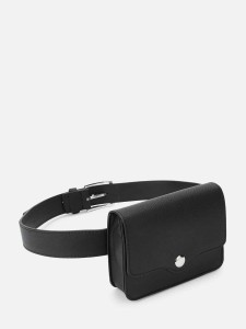 Metal Detail Flap Fanny Pack