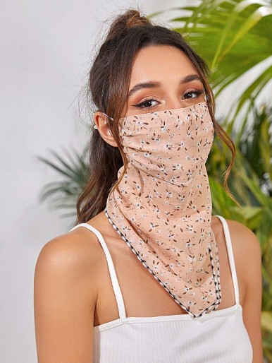 Floral Sun Protection For The Face