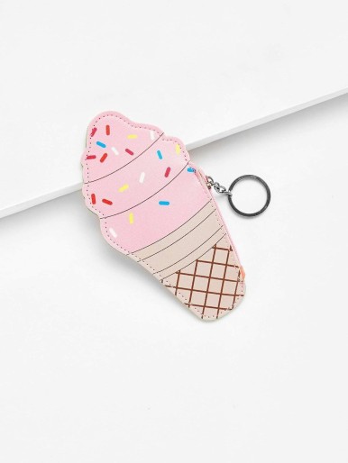 Ice Cream Design Purse Bag