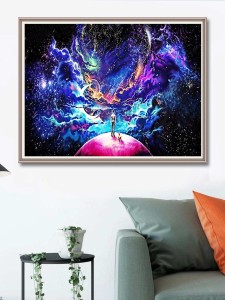 Galaxy Print DIY Diamond Painting Without Frame