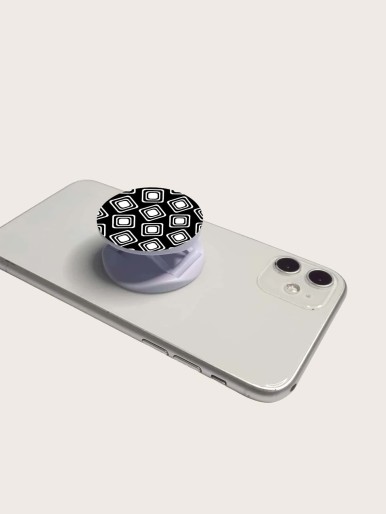 Geometric Pattern Pop-Out Phone Grip