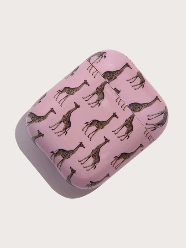 Giraffe Print Airpods Case