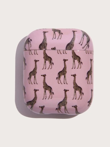 Giraffe Print Airpods Case