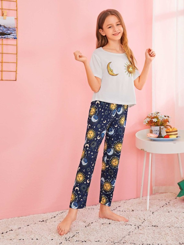 Girls galaxy 2024 pajamas