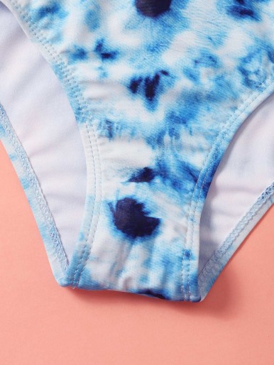 Girls Tie Dye Bikini Swimsuit