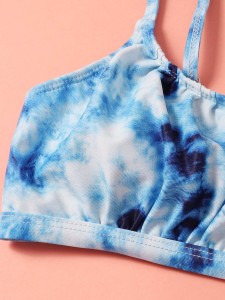 Girls Tie Dye Bikini Swimsuit