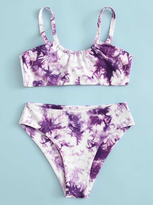 Girls Tie Dye Bikini Swimsuit