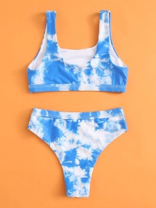 Girls Tie Dye Bikini Swimsuit