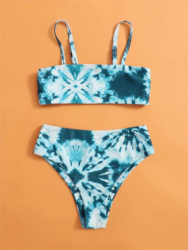 Girls Tie Dye Bikini Swimsuit