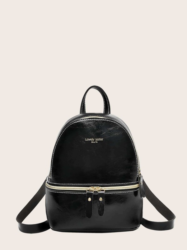 Girls Zip Front Backpack