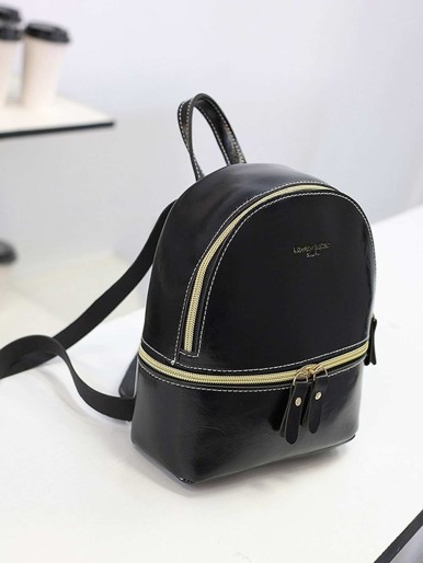 Girls Zip Front Backpack