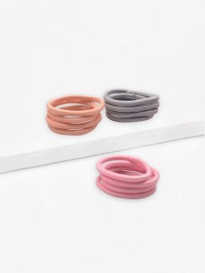 Plain Hair Tie 12pcs