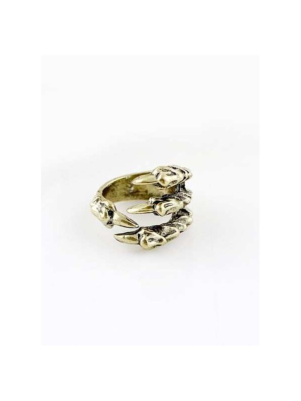 Gold Vintage Claw Ring