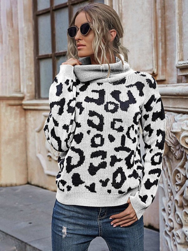 Rd style leopard on sale sweater