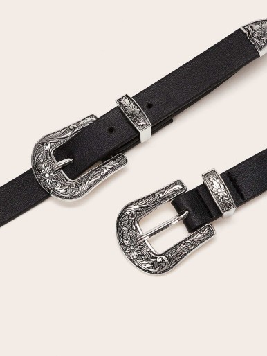 Kids Western Buckle Belt